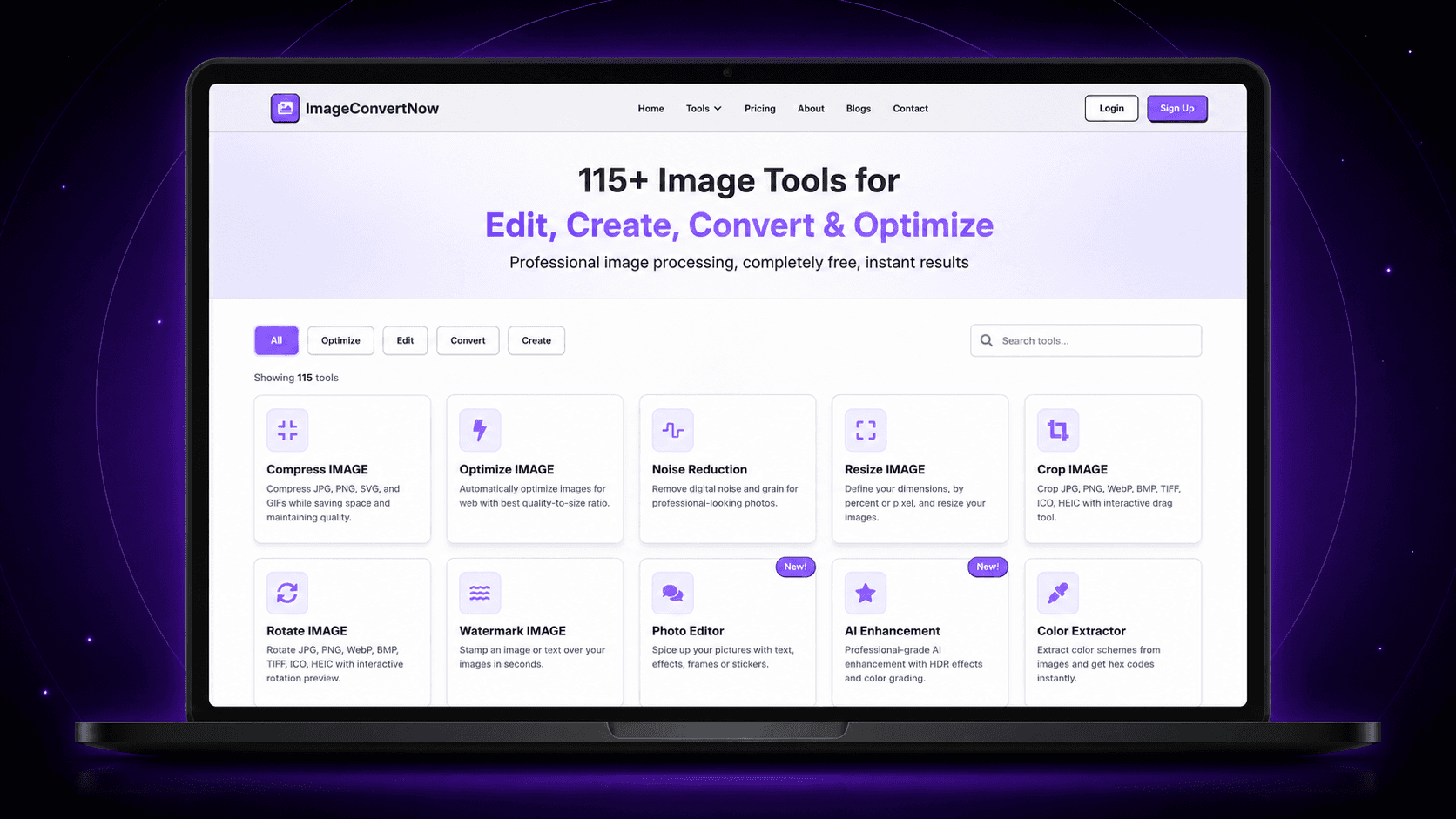 Seamless Image Processing Tool