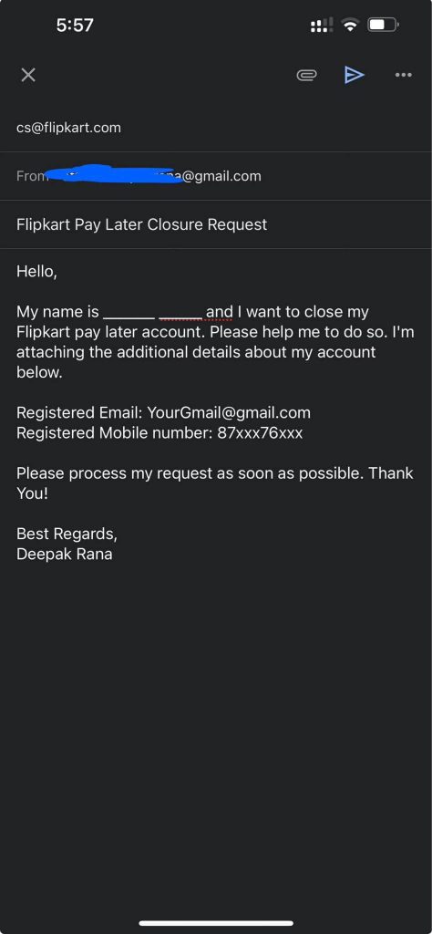 Flipkart email customer support